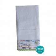 Kindergarden Terry Towel  - Means of Transport - Green